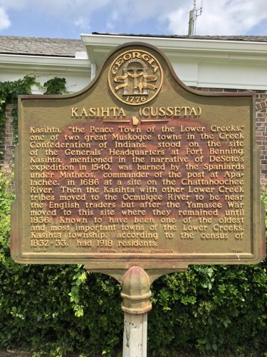 Kasihta (or Cusseta) Marker 3